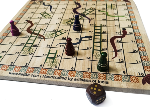 Ashta Chowka Bara with Snakes and Ladder - Image 8